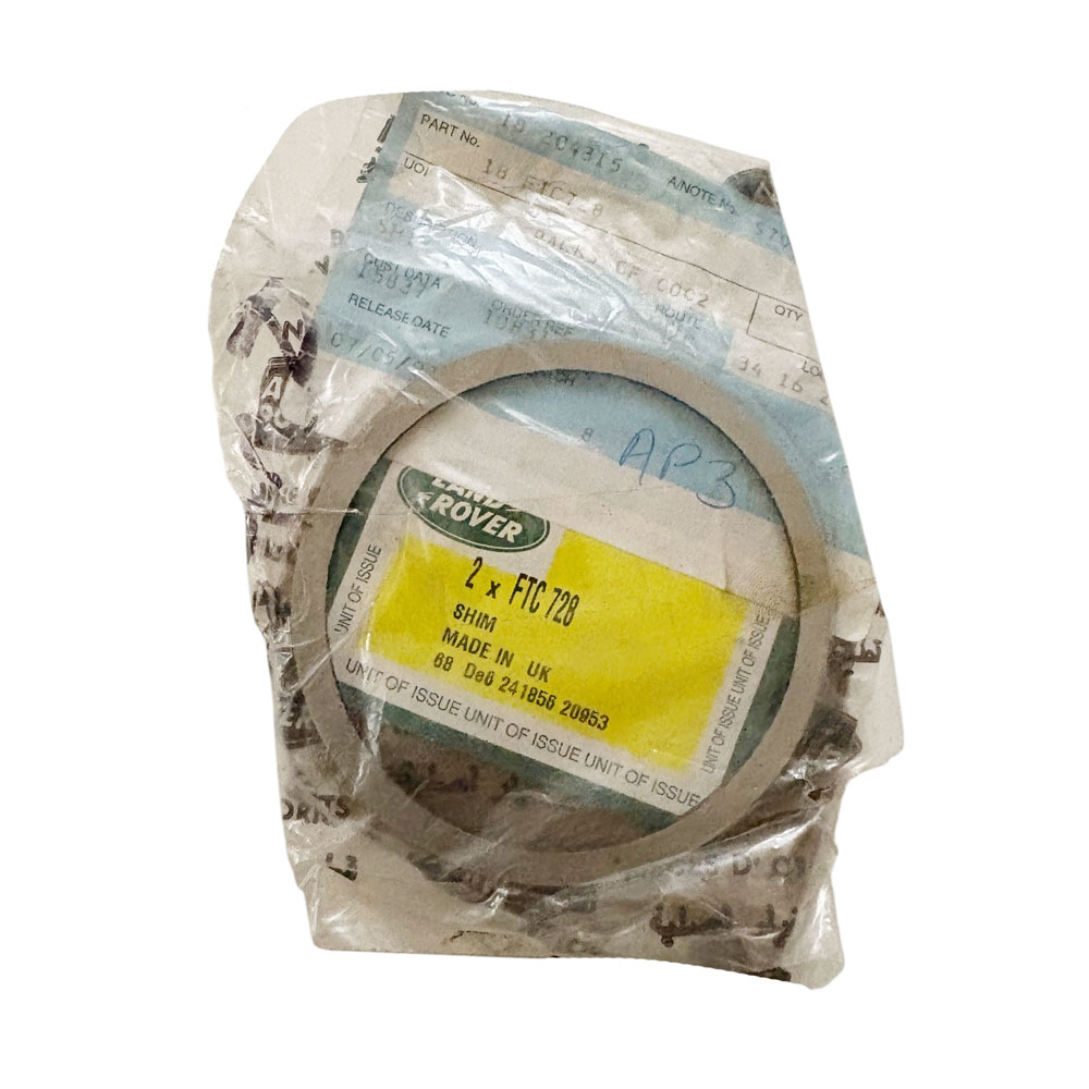 2.05mm Shim Front Output Shaft Bearing FTC728